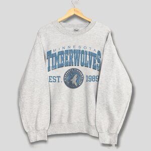 1989 Vintage Minnesota Timberwolves Basketball Sweatshirt, Retro NBA Shirt Tee